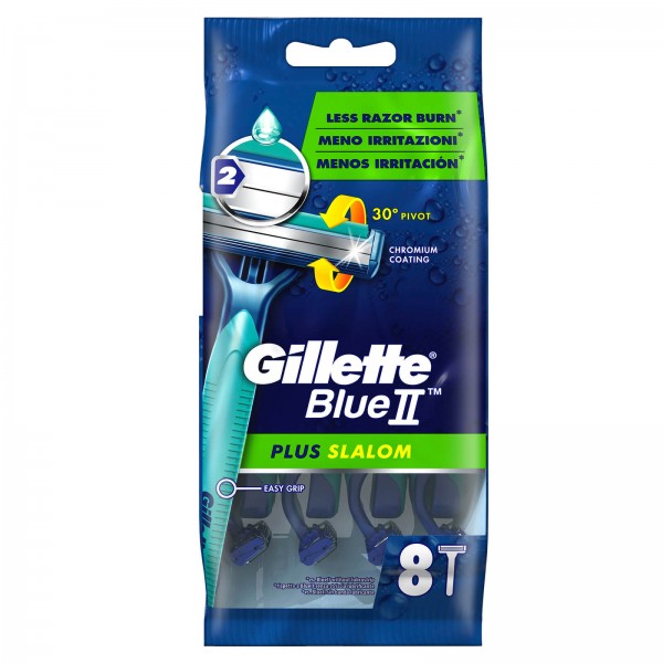 Gillette - Blue 3 Disposable Razors 8 Pack