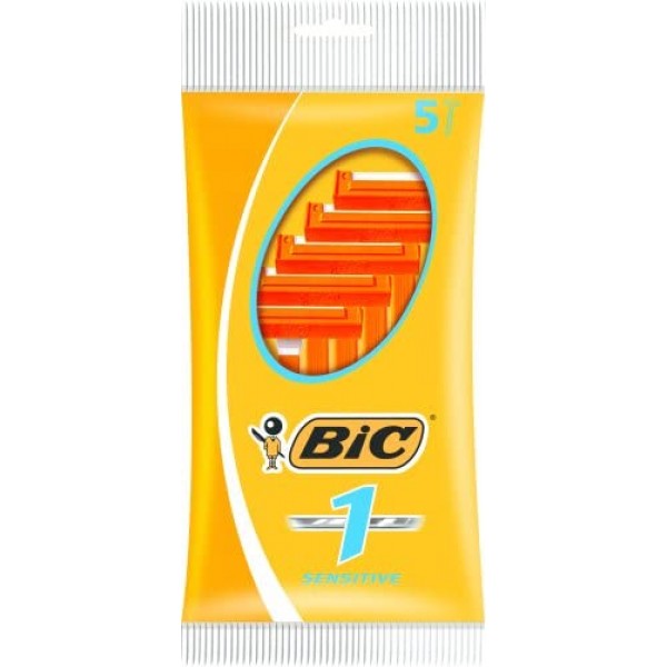 Bic - 1 Sensitive Disposable Razors 5 Pack 