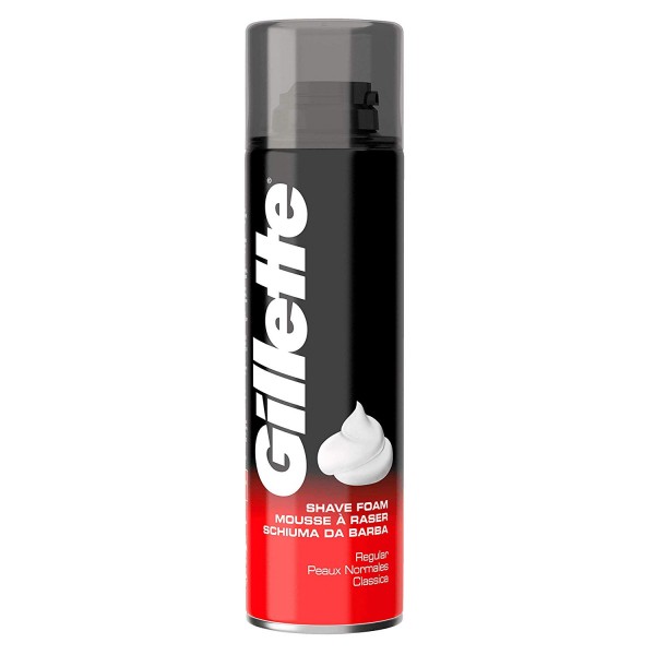 Gillette - Regular Skin Shaving Foam 200 ml 