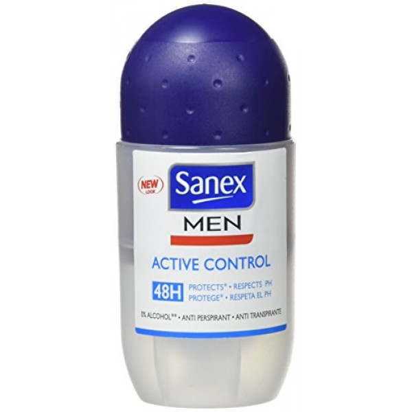 Sanex - Men Active Control Deodorant Roll On 50 ml
