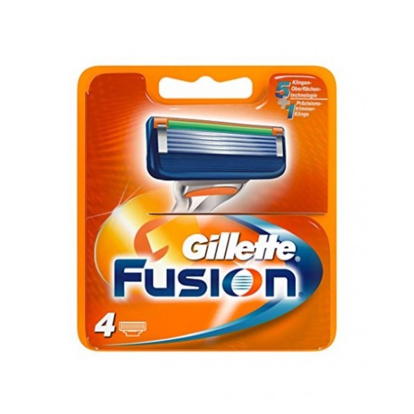 Gillette - Fusion Razor Blades Refill 4 Pack