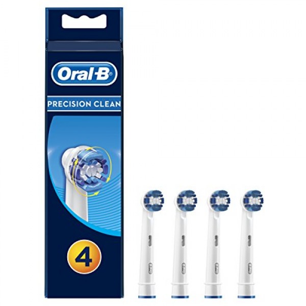 Oral B - Replacement Electric Toothbrush Heads Pk 4 