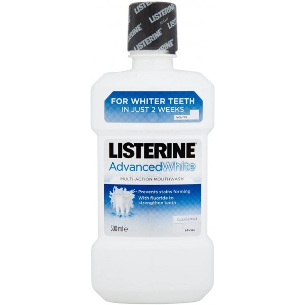 Listerine - Advanced White Mouth Wash 500 ml 