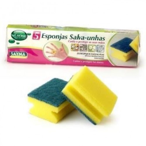 Sayma - Kitchen Scrubbing Sponges Pack 5 