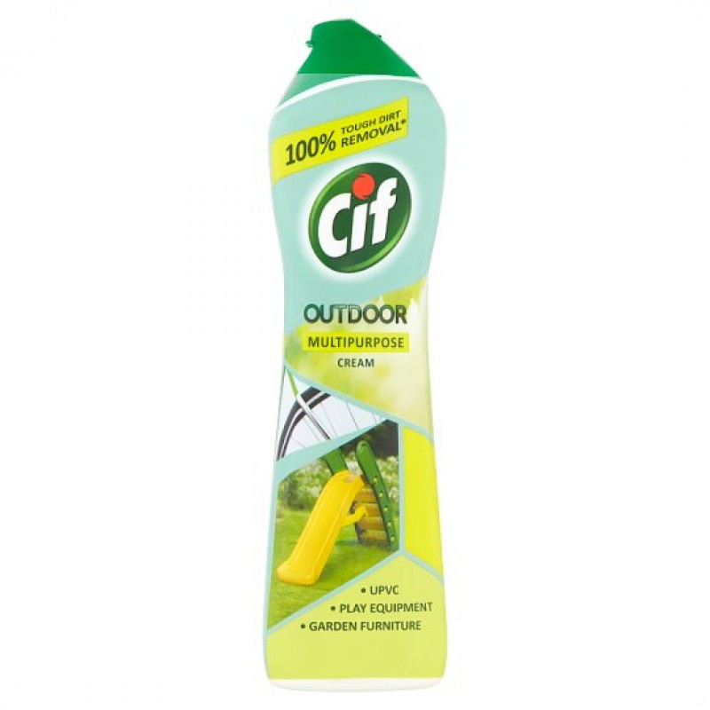 Cif - Outdoor Multipurpose Cream Surface Cleaner 450 ml 
