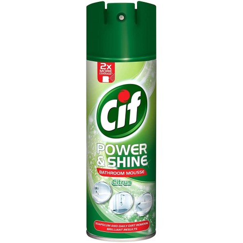 Cif - Power & Shine Bathroom Mousse 500 ml 