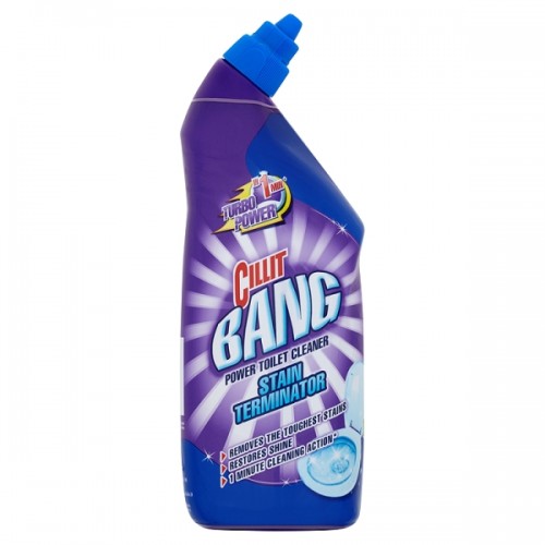 Cilit Bang - Wc Power Gel Turbo Shine Instant Power Stain Terminator 750 ml 