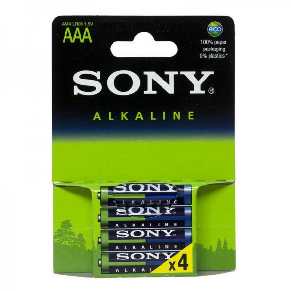Sony - Batteries AAA Pack 4 