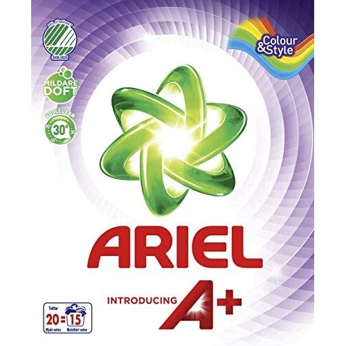 Ariel - A + Colour & Style Detergent Powder 20 