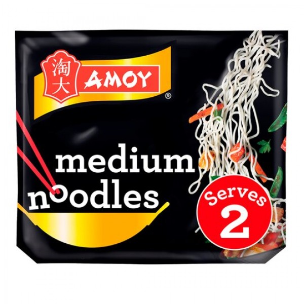Amoy - Straight to Wok Medium Noodles 